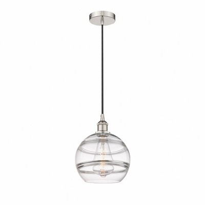 Rochester - 1 Light Cord Hung Mini Pendant In Industrial Style-11.63 Inches Tall and 10 Inches Wide
