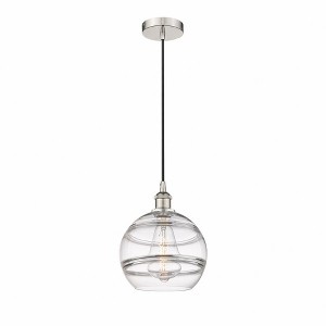 Rochester - 1 Light Cord Hung Mini Pendant In Industrial Style-11.63 Inches Tall and 10 Inches Wide - 1 of 1