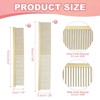 Unique Bargains Stainless Steel Rounded Teeth Grooming Tool Pet Combs 2 Pcs - 2 of 4