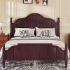 KTMBDW Wood Platform Bed Frame with Headboard, Wood Slat Support, No Box Spring Needed, Easy Assembly - 2 of 4