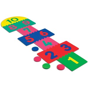 Wonderfoam Foam Hopscotch Mat, Set of 14 - 1 of 1