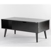 DOMETOUR Lift Tabletop Coffee Table with Storage Shelf and Hidden Compartment for Living Room - 4 of 4