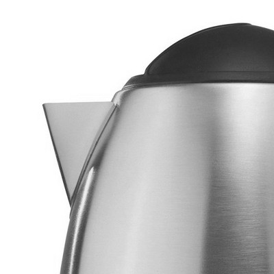 Brushed Stainless Steel 1.2 Quart Cordless Electric Tea Kettle