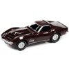 1969 Chevrolet Corvette 427 Garnet Red Metallic "MCACN" Limited Edition to 4260 pcs 1/64 Diecast Model Car by Johnny Lightning - 2 of 3
