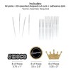 Big Dot of Happiness Hoco Dance - Dessert Cupcake Toppers - Homecoming Clear Treat Picks - Set of 24 - 3 of 4