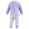 Hudson Baby Infant Girl Plush Jumpsuits, Celestial Unicorn - 4 of 4