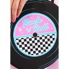 HalloweenCostumes.com  Women  Vinyl Record Purse Accessory, Black/White/Pink - 4 of 4