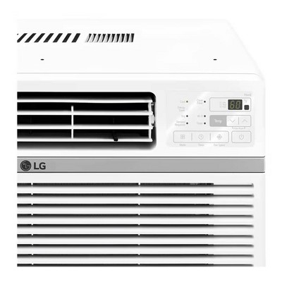 LG 10,000 BTU White Window Air Conditioner with Remote