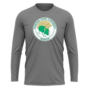 Men's Norfolk State University Adult Sport Long Sleeve Shirt Primary Logo - 1 of 4