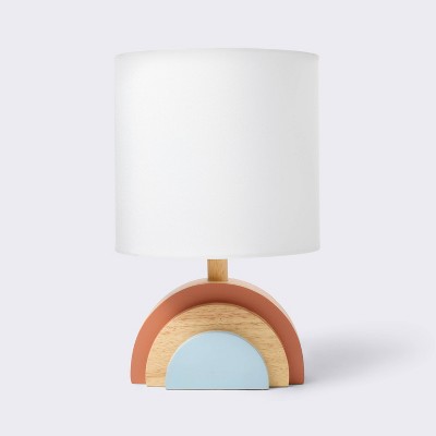 Wooden Rainbow Table Lamp (Includes LED Light Bulb) - Cloud Island™