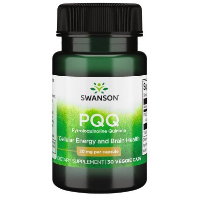 Swanson Pqq Pyrroloquinoline Quinone 20 mg 30 Veggie Capsules