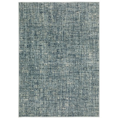 Oriental Weavers Branson BR13A Blue/Grey Indoor Area Rug - 6'7" x 9'2"