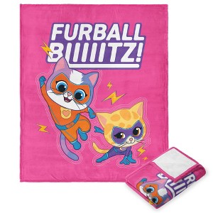 Disney Superkitties Furball Blitz Silk Touch Throw Blanket 50x60 Inches - 1 of 4
