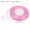 Unique Bargains Soft DIY Crafts Wedding Gift Wrapping Sheer Organza Ribbon 4 Roll - 2 of 4
