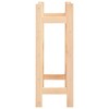 vidaXL Wine Rack for 20 Bottles Pinewood - 3 of 4