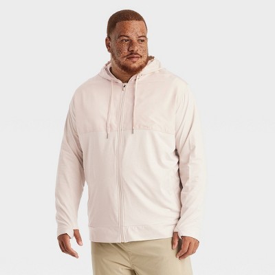 Men's Soft Stretch Hooded Full Zip Top - All In Motion™