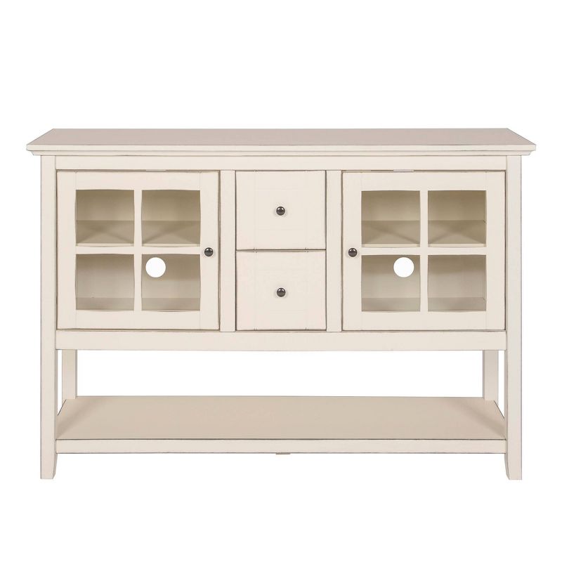 Tasi Transitional Buffet with Lower Shelf TV Stand for TVs up to 58" - Saracina Home, 1 of 23