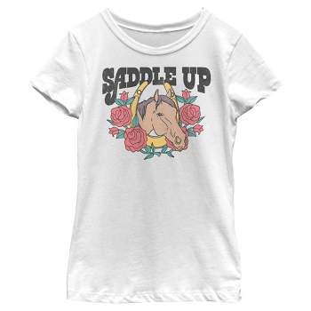 Girl's Lost Gods Saddle Up Horse T-Shirt