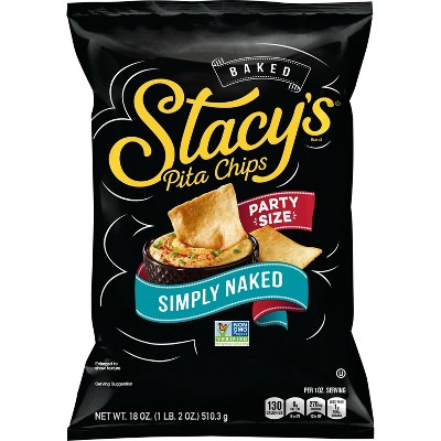 Stacy's Simply Naked Pita Chips - 18oz