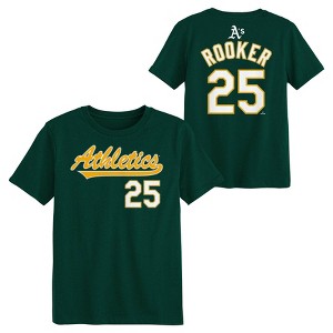 MLB Athletics Brent Rooker Youth T-Shirt : Target