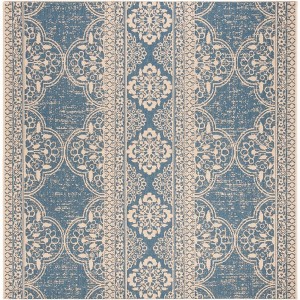 Linden LND174 Power Loomed Indoor/Outdoor Rugs - Safavieh - 1 of 4