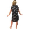 Intimo Big Girls' Harry Potter I Solemnly Swear Shoulder Cut Out Nightgown Black - 2 of 4
