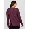 RBX Active Women's Buttery Soft Stretch Jersey Crewneck Long Sleeve Tunic Top with Thumbholes - 2 of 4