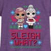 Girls' - Lol Surprise! - Sleigh What Fitted Short Sleeve Graphic T-Shirt - 2 of 4