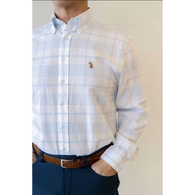 Men's Surfboard Check Button Down Shirt - Southern Casanova