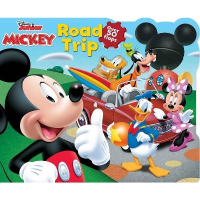 Disney Mickey Road Trip - (Lift-The-Flap) by  Lori C Froeb (Board Book)