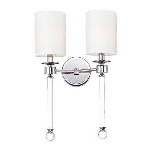 Maxim Lighting Lucent 2 - Light Wall Light in  Polished Nickel - 1 of 4