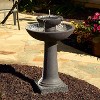 Riverstone Two-Tier Solar On Demand Fountain with Tuscan Stone Finish - Smart Solar - image 2 of 3