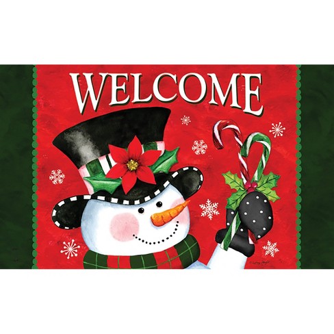 Snowflakes Winter Doormat Let It Snow Indoor Outdoor 30 X 18 Briarwood  Lane : Target