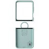 SAMSUNG Official Silicone Cover Case with Ring for Galaxy Z Flip5 - Ocean Green - image 3 of 3