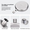 Itopfox Titanium Ultralight Hip Flask with Funnel for Camping Picnic Pocket Whiskey Alcohol Drinkware Accessories - 4 of 4