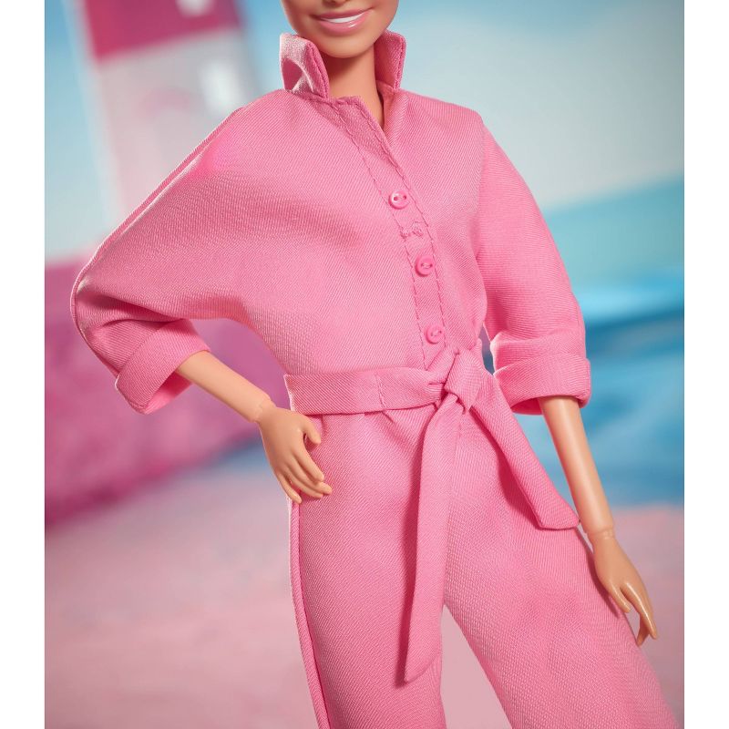 Barbie The Movie Collectible Doll Margot Robbie as Barbie in Pink Power Jumpsuit (Target Exclusive), 5 of 11