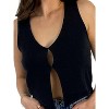 Women's Sleeveless Sweater Tank Top - Mimosa - 2 of 2