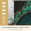 LunaLulinlk Shower Curtain with Hooks – Heavy-Duty Mold/Mildew-Resistant - 4 of 4