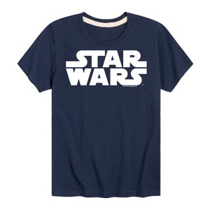 Boys' - Star Wars - Logo Short Sleeve Graphic T-Shirt - 1 of 4