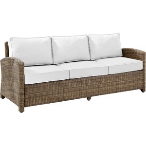 HomeStock Bradenton Outdoor Wicker Sofa - 1 of 4