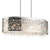 CWI Lighting Bubbles 11 Light Drum Shade Chandelier With Chrome Finish - 2 of 4