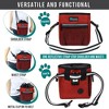 PetAmi Dog Treat Pouch, Pet Training Walking Bag Holder for Kibbles Food Toy, Trainer Essentials Supplies with Waste Dispenser - 4 of 4
