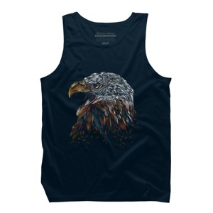 Men's Design By Humans WILD EAGLE By Dandingeroz Tank Top - 1 of 3