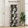 Skyzoo 360° Rotating Shoe Rack - 5 Tier Hexagon Spinning Shoe Organizer for Living Room,Entryway & Closet, - 2 of 4
