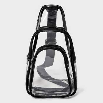 Flap Sling Crossbody Bag - Wild Fable™ Clear
