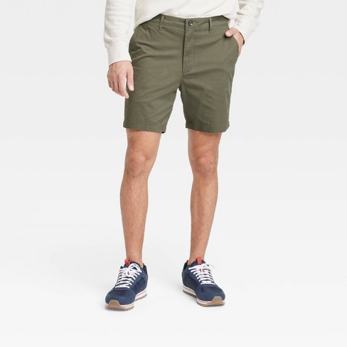 Men's Every Wear 7" Slim Fit Flat Front Chino Shorts - Goodfellow & Co™ - image 1 of 3