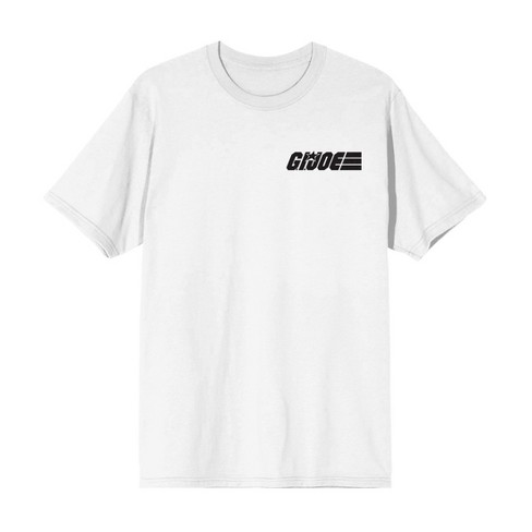 G.I. Joe Action Shot Men’s White Crew Neck Short Sleeve T-shirt - image 1 of 4