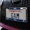 University of Akron Zips Full Size Standard License Plate Metal Frame - 3 of 4