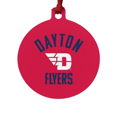 University of Dayton Official Logo Aluminum Holiday Christmas Tree Ornament
