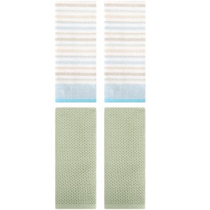 REGALWOVEN 4 Pcs Solid Bathroom Hotel and Spa Waffle Cotton Hand Towels - 1 of 4